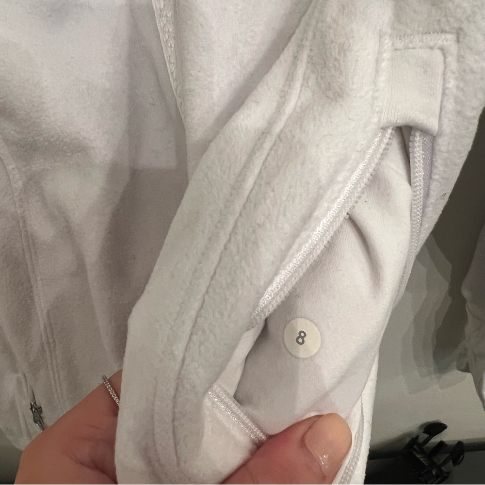 Lululemon Fleece Zip Jacket 8 - Picture 5 of 7